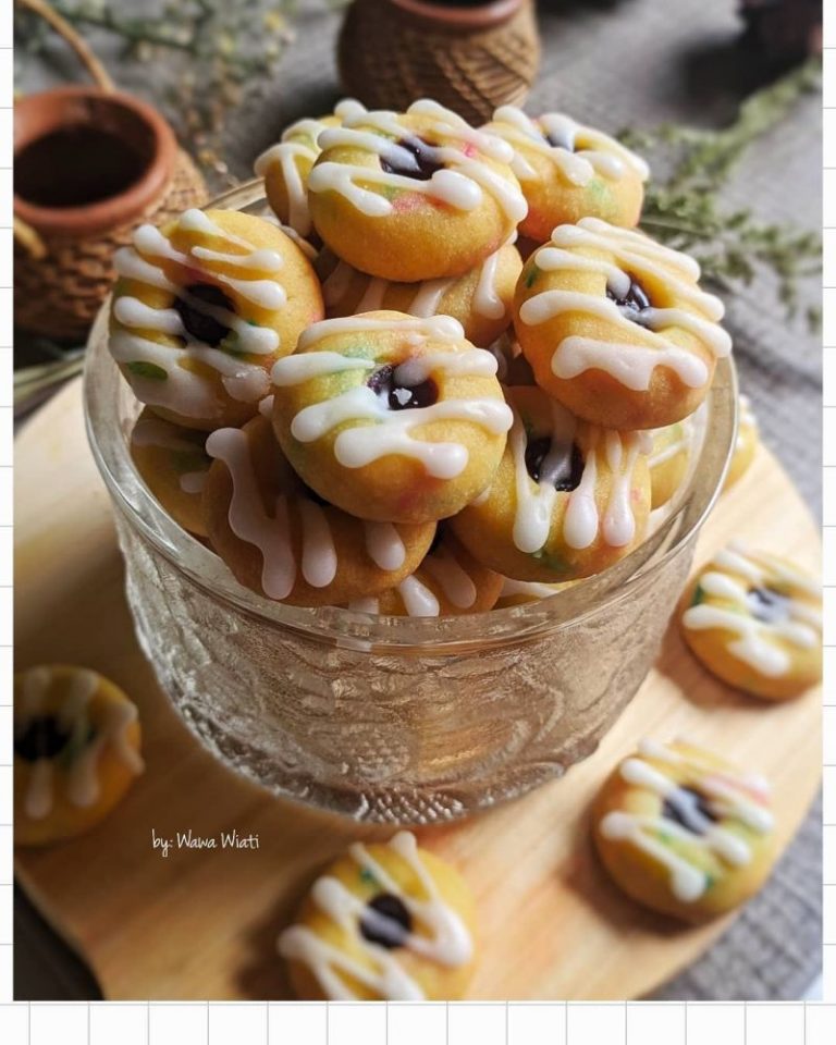 Resep Paling Gampil Buat Ngisi Toples Lebaran, Thumbprint Cookies Eggless - Resep Kekinian